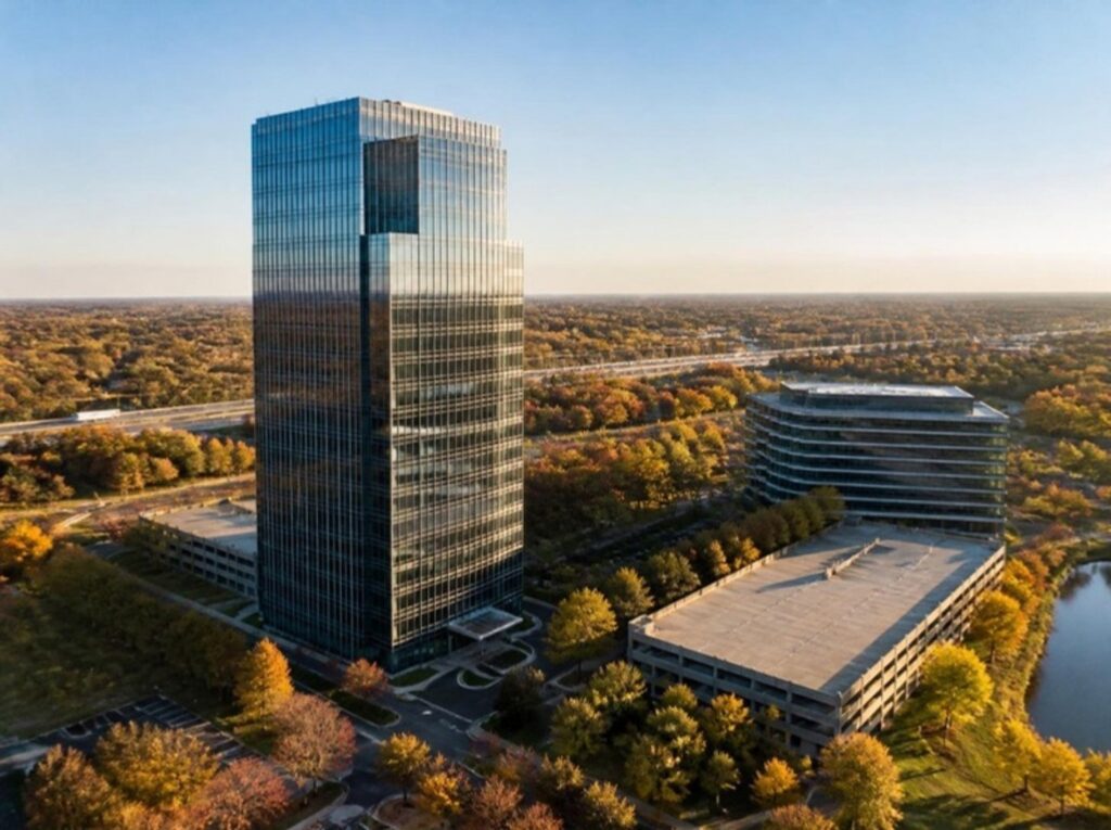 Class A office tower and campus buildings in Lincolnshire, IL, Lincolnshire office space guide for tenants | Tenant Advisors
