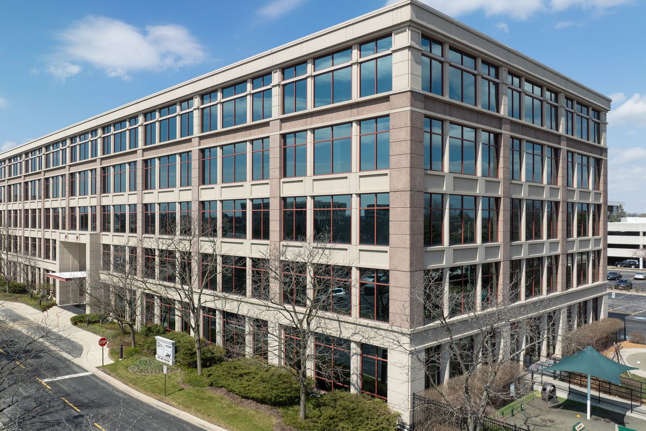 1650 Lake Cook Road, a five-story Class A office building in Deerfield, Illinois
